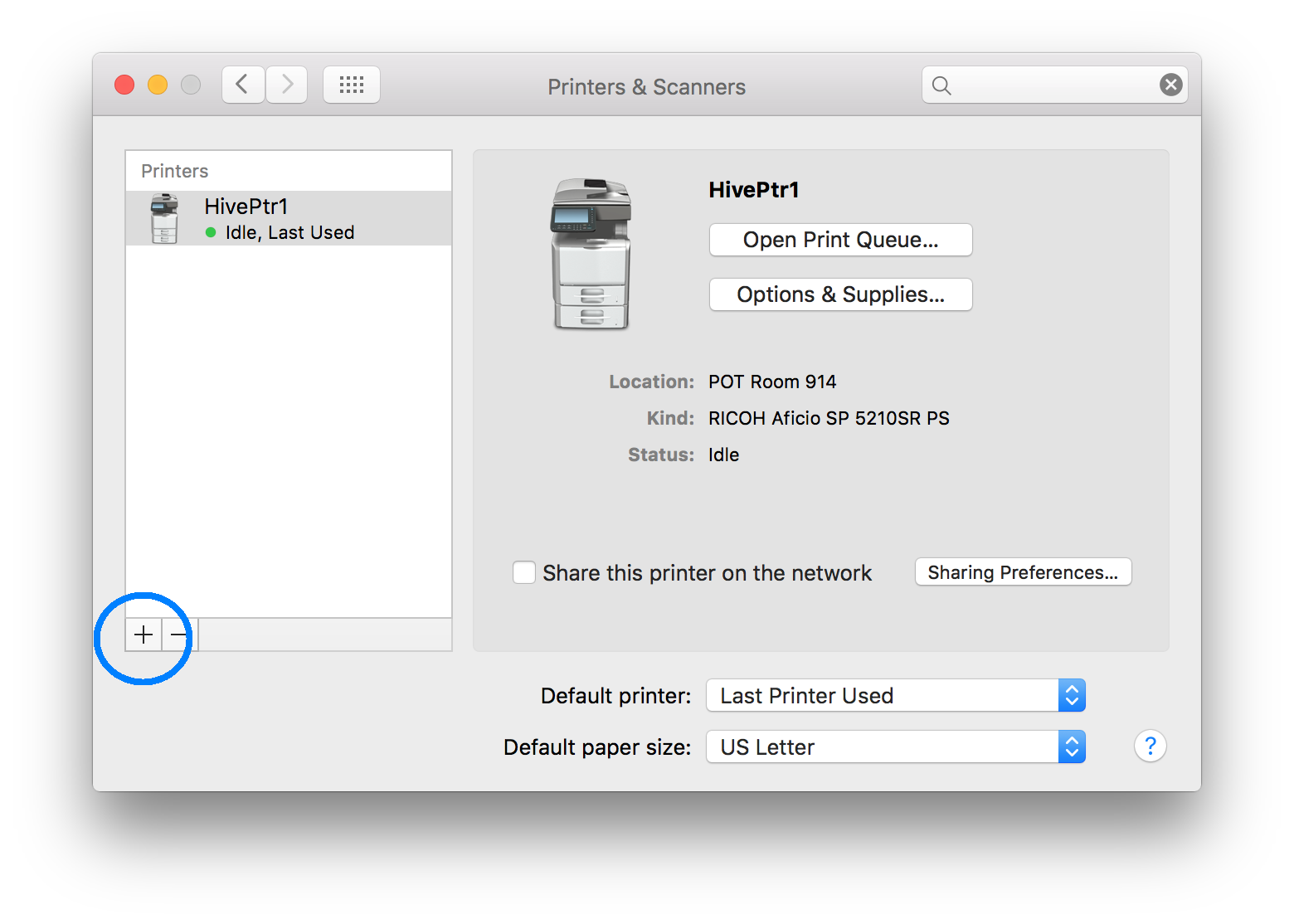 how to add printer to macbook air for os x 10.6.8